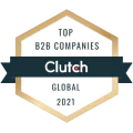 Top B2B mobile app development company certificate certificate from Clutch
